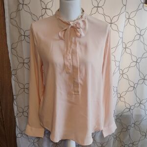 Ann Taylor Blouse - Light Pink